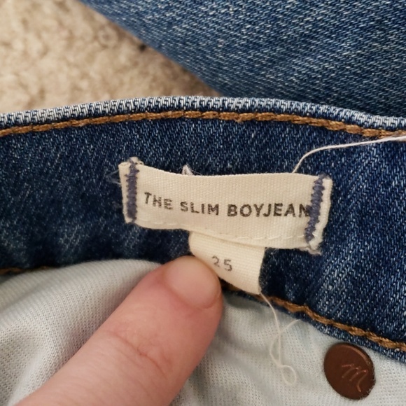 NWOT Madewell Mid Rise Boyfriend Jeans - Picture 7 of 7